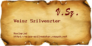 Veisz Szilveszter névjegykártya